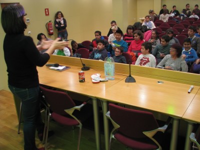 Xerrada a la Sala d’actes de l’ICAC.