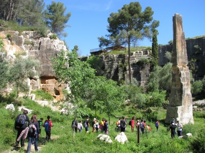 Arribada a la zona de l'agulla.