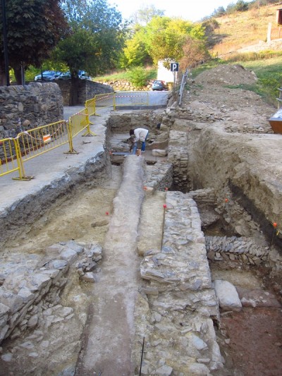 Vista general de l’excavació d’enguany.