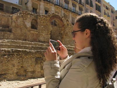 La graderia del circ, un dels punts de l'itinerari del "Georeferencia't".