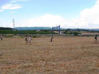 Prospectant a l’Espluga de Francolí.