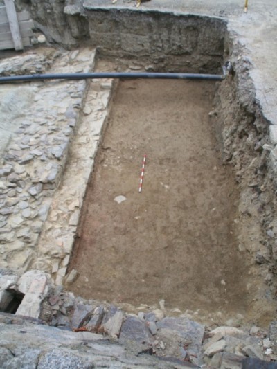 Extrem sud en un moment de la seva excavació.