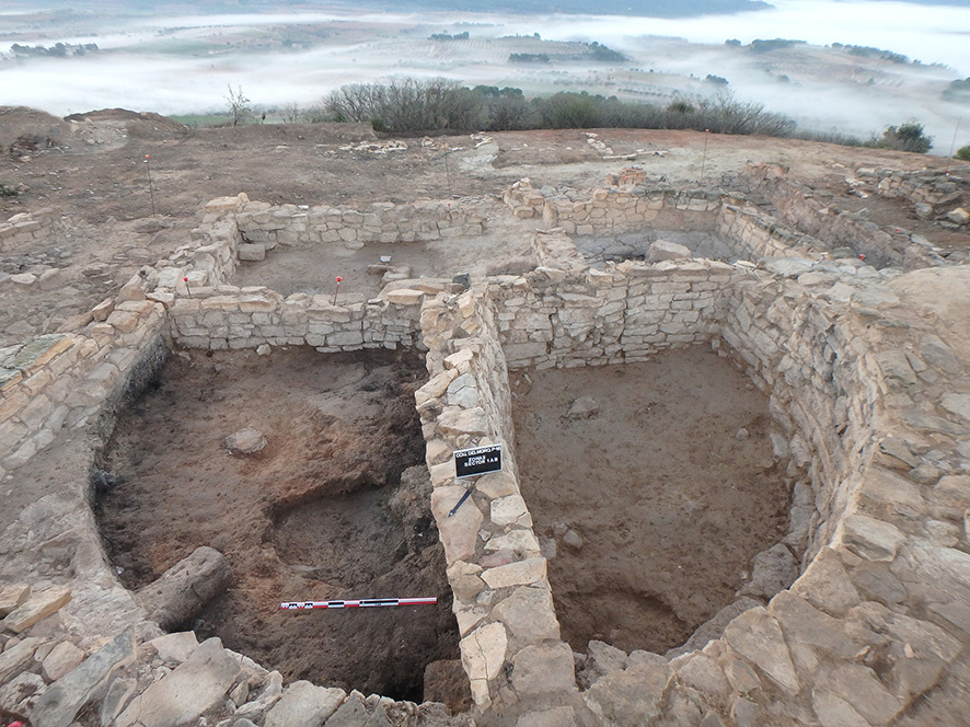 Bastió final. Foto: Equip Coll del Moro de Gandesa