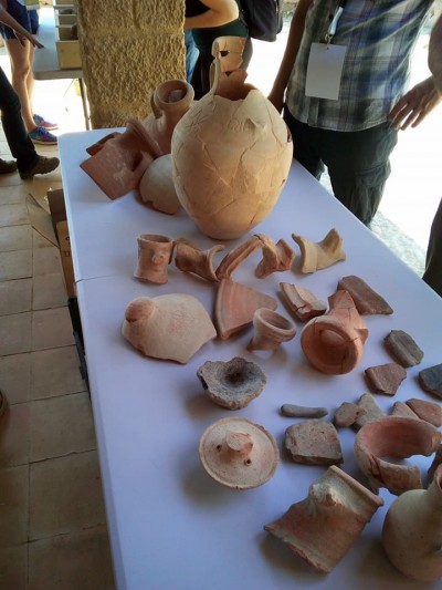 Activitat amb exposició de ceràmica tardoantiga, en la sisena edició del congrés LRCW