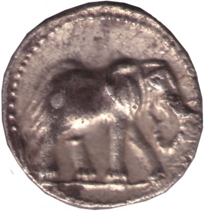 Moneda cartaginesa trobada a Valls (@ ICAC)