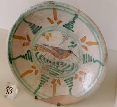 Plat de ceràmica de Montelupo (© Roberta di Febo)