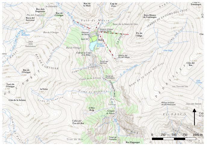 Coma de la Vaca_mapa