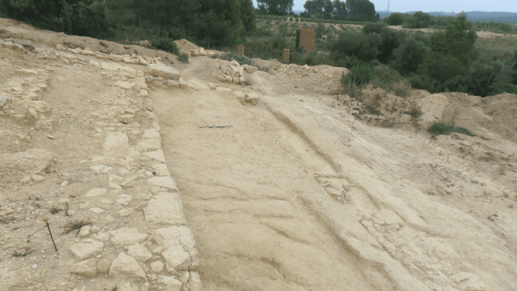 Foto final del sector sud-est del jaciment de Costa de la Serra (La Secuita, Tarragona) un cop exhaurida l’estratigrafia. Foto: ICAC.