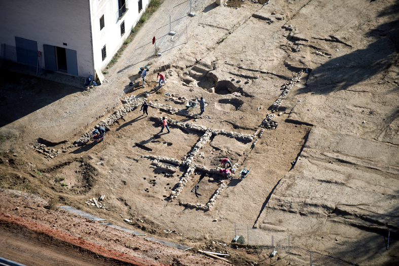 Vista aèria Sant Pau de Riu-sec Vista aèria Sant Pau de Riu-sec