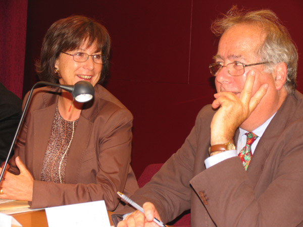 Isabel Rodà i Pierre Rouillard